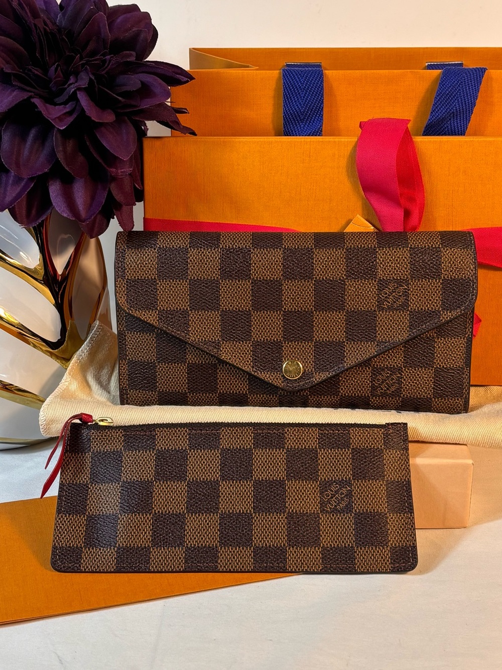 Beautiful Louis Vuitton Josephine Wallet